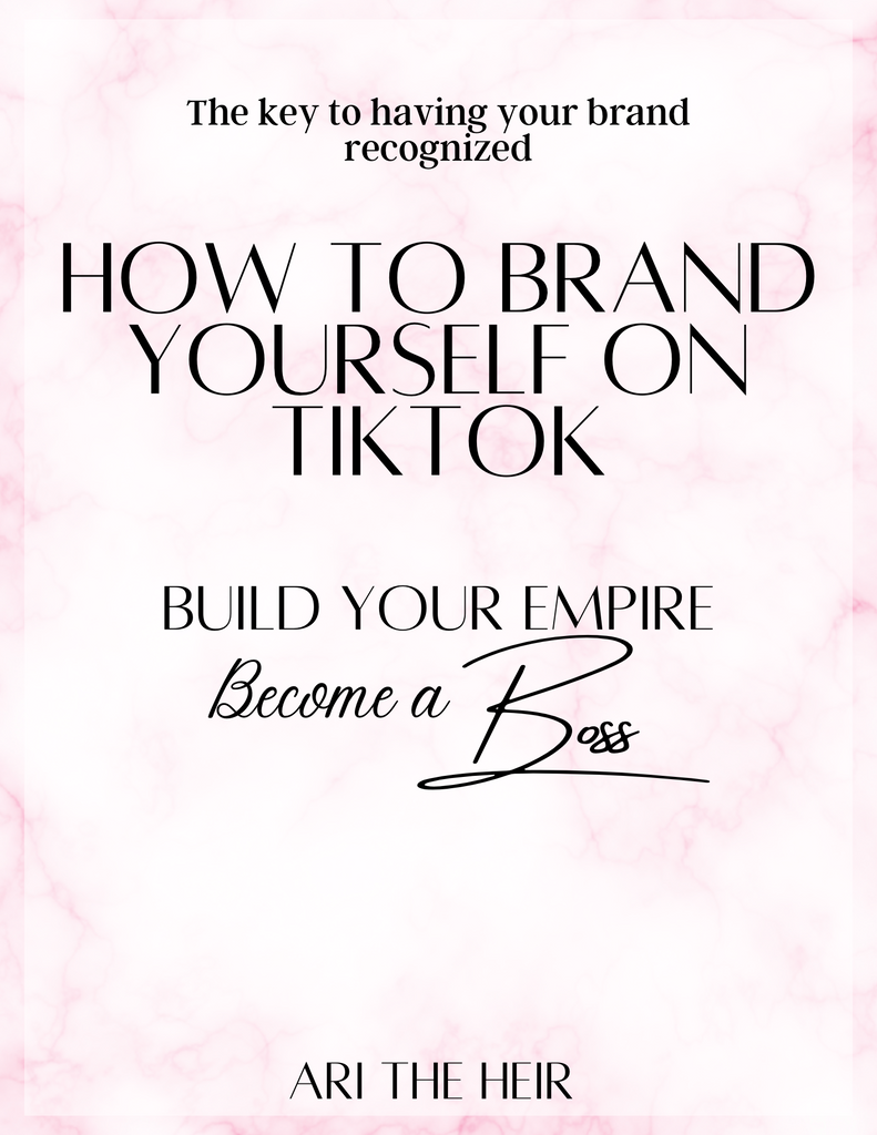 How To Brand Yourself On TikTok eBook