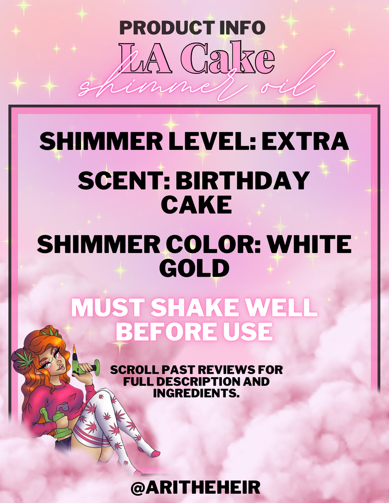 LA Cake Shimmer Oil