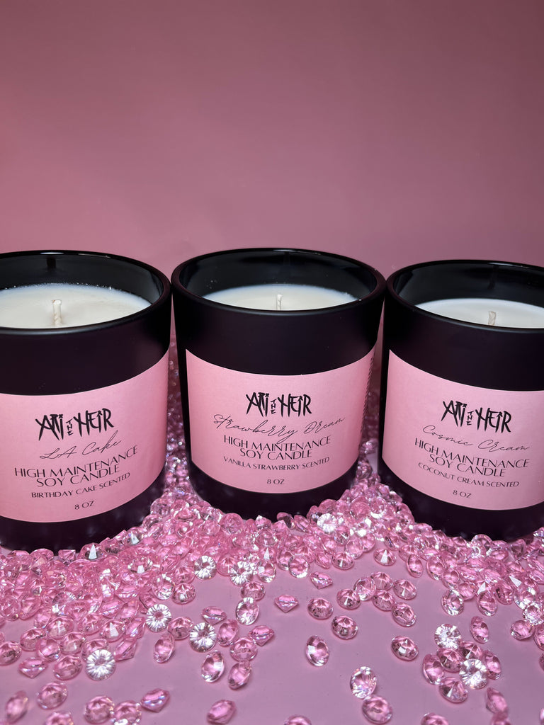 High Maintenance 8oz Coconut Soy Candles