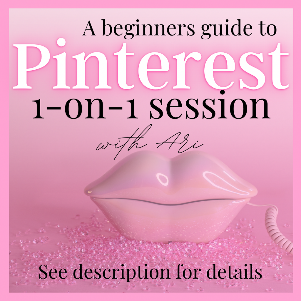 Pinterest 1-on-1 session