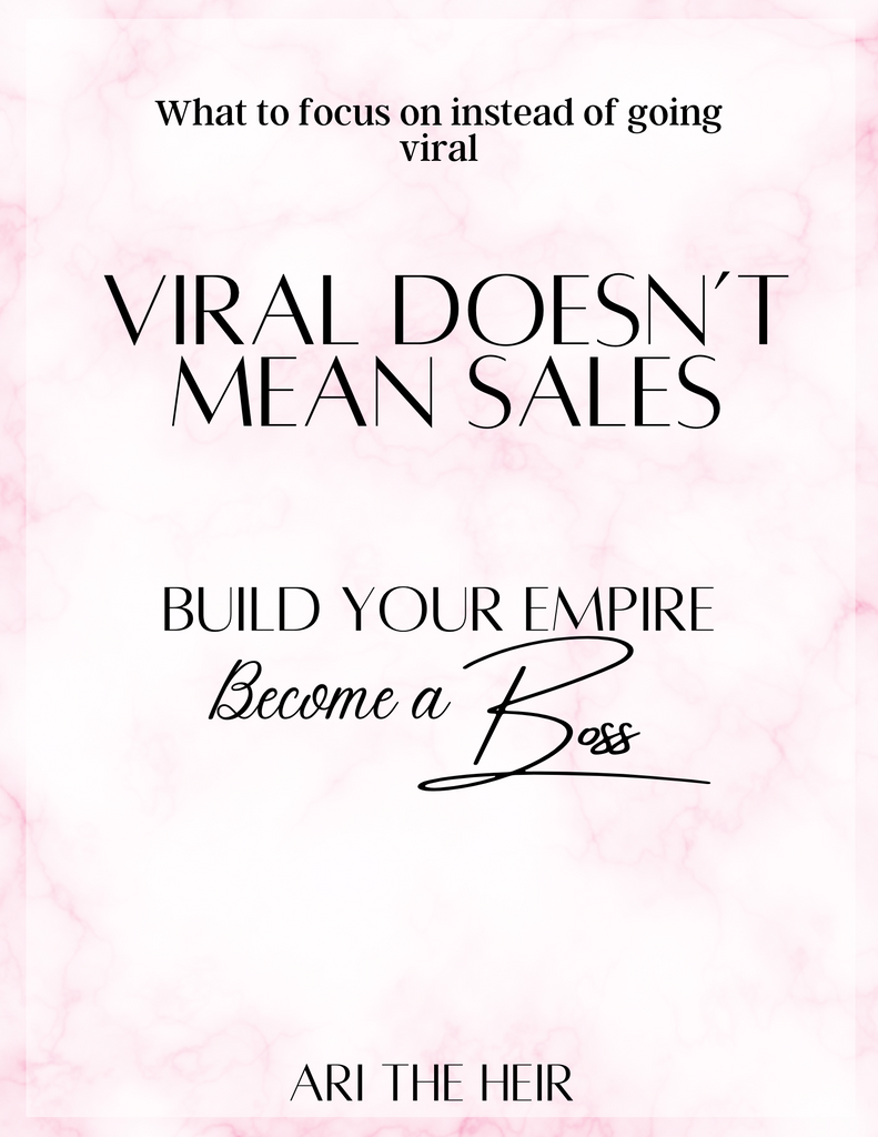 Viral Doesn’t Mean Sales eBook