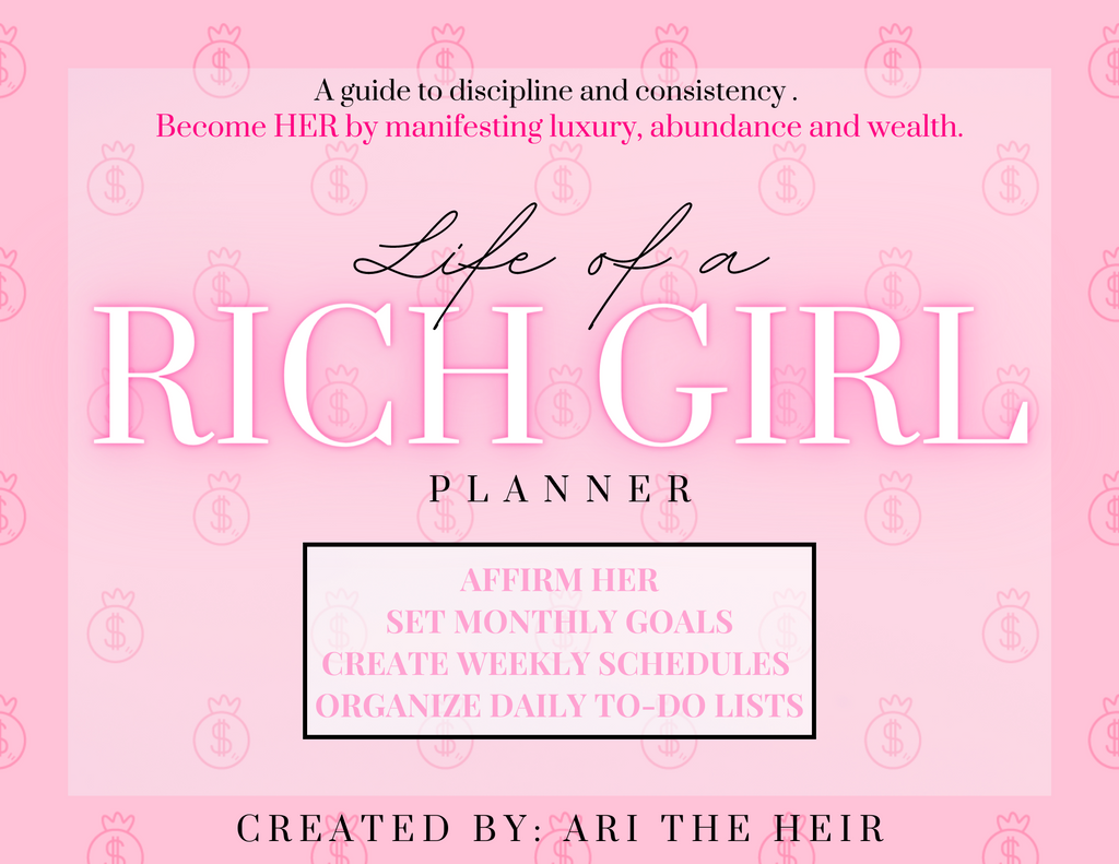 Life of a Rich Girl Digital Planner